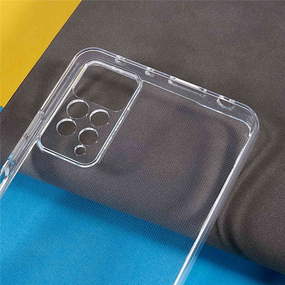 For Xiaomi Redmi Note 11 Pro 4G (MediaTek)/Redmi Note 11 Pro 5G (Qualcomm) 2.0mm Thickness Watermark-free Clear TPU Ultra-slim Light Phone Case-3