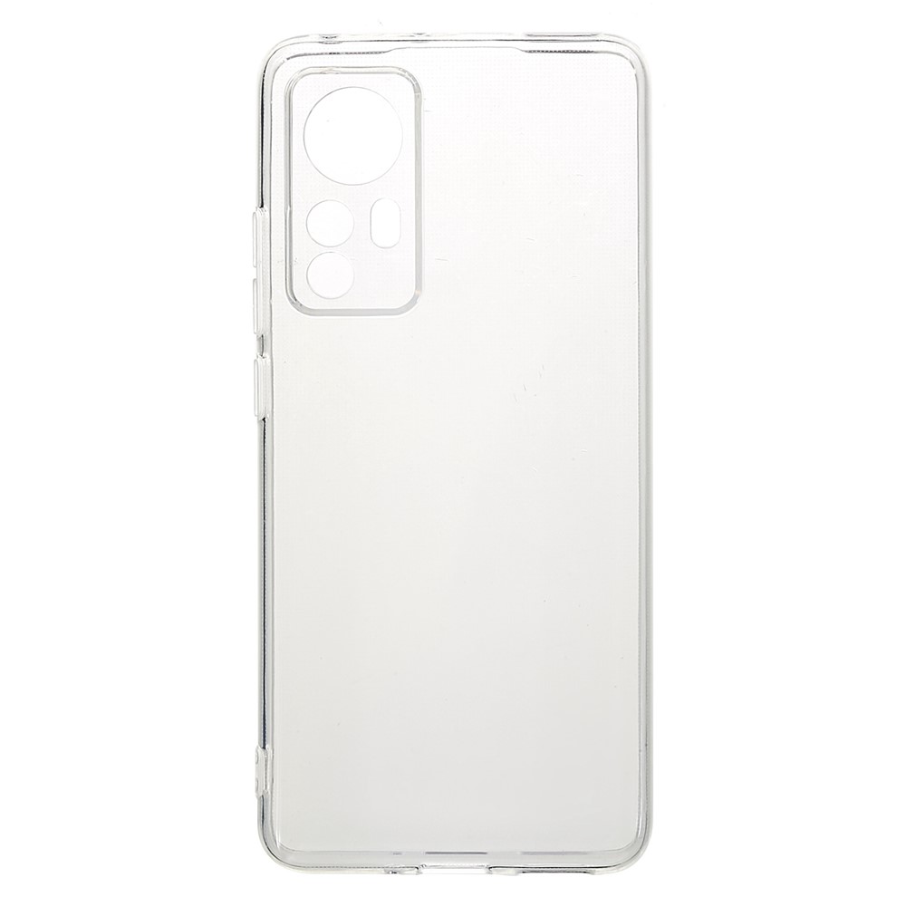 For Xiaomi 12/12X 2mm Thickened Soft TPU Cover Watermark-resistant Shockproof Phone Protection Case-1
