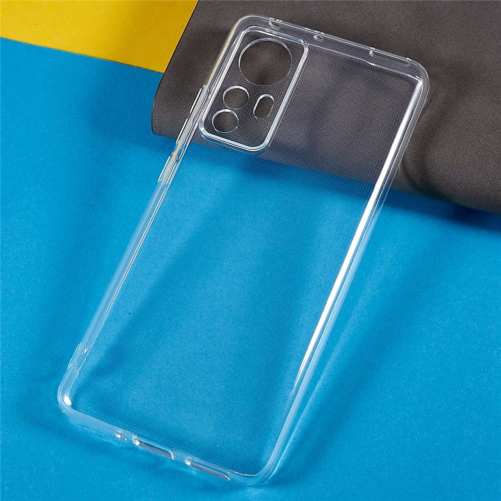 For Xiaomi 12/12X 2mm Thickened Soft TPU Cover Watermark-resistant Shockproof Phone Protection Case-2