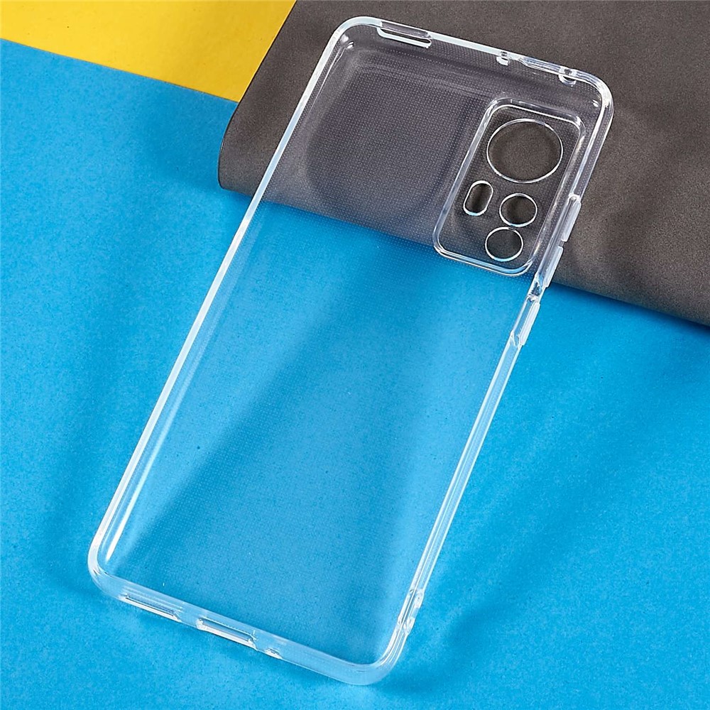 For Xiaomi 12/12X 2mm Thickened Soft TPU Cover Watermark-resistant Shockproof Phone Protection Case-5