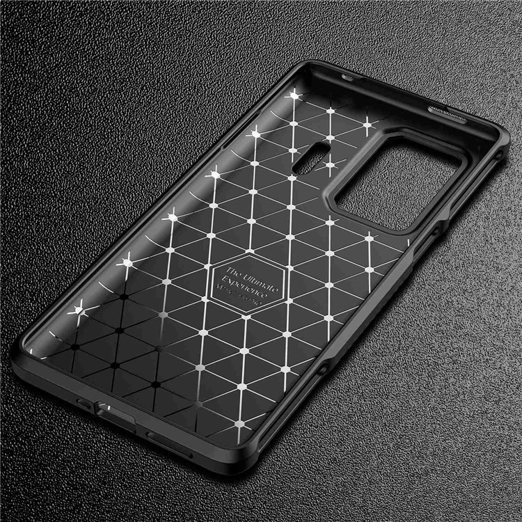 For Xiaomi Black Shark 5/5 Pro Carbon Fiber Texture Phone Case Flexible TPU Anti-Scratch Fingerprint Resistant Protective Cover - Black-7