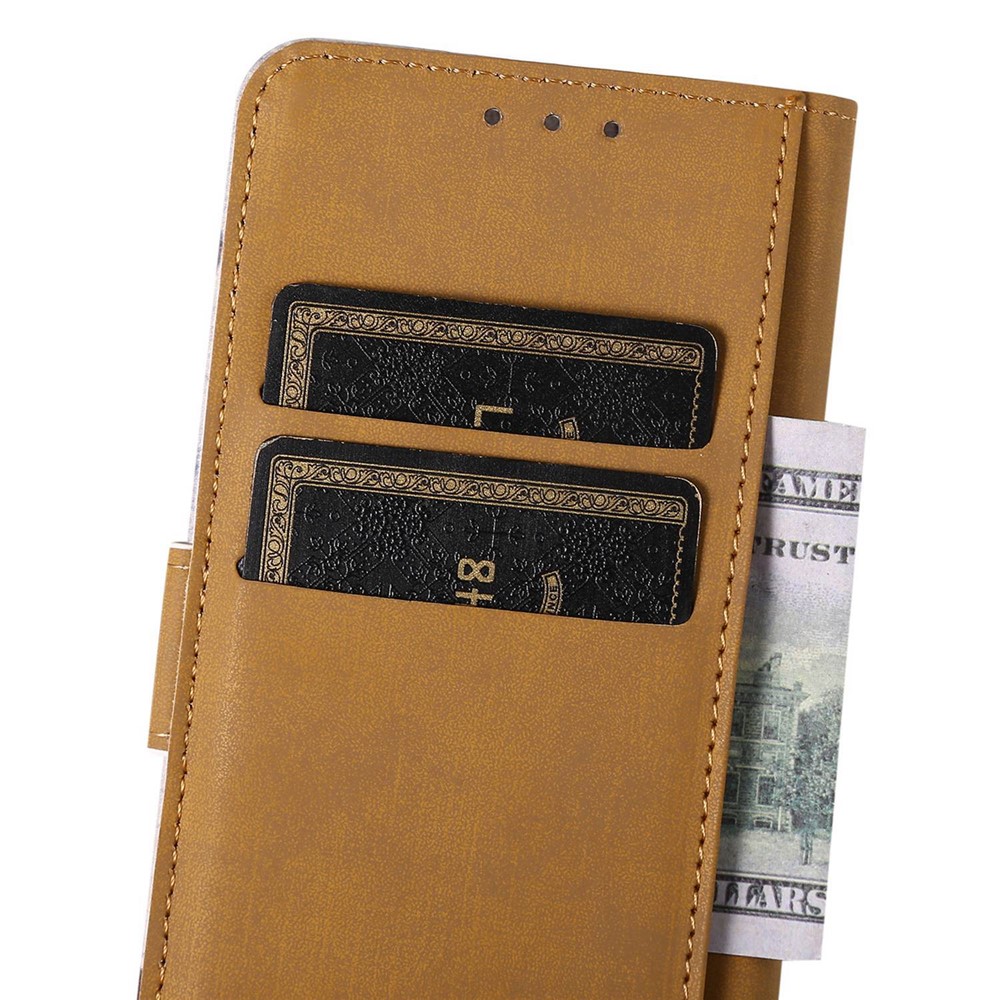 For Xiaomi Redmi Note 11T Pro 5G Foldable Stand Design Phone Case Leather Wallet Pattern Printing Protector - Tower and Feather-4