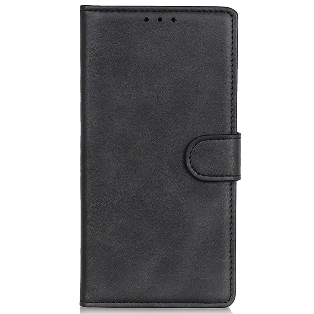 For Xiaomi Redmi Note 11T Pro 5G Anti-scratch PU Leather Phone Flip Wallet Case Stand Full Coverage Drop-proof Cover - Black-7