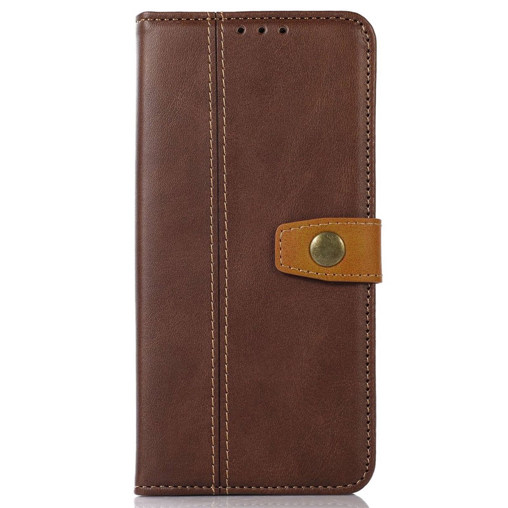 For Xiaomi Redmi Note 11T Pro 5G Drop-proof Phone Wallet Case Wear-resistant PU Leather Magnetic Folio Flip Cover Stand with Card Holder - Coffee-6