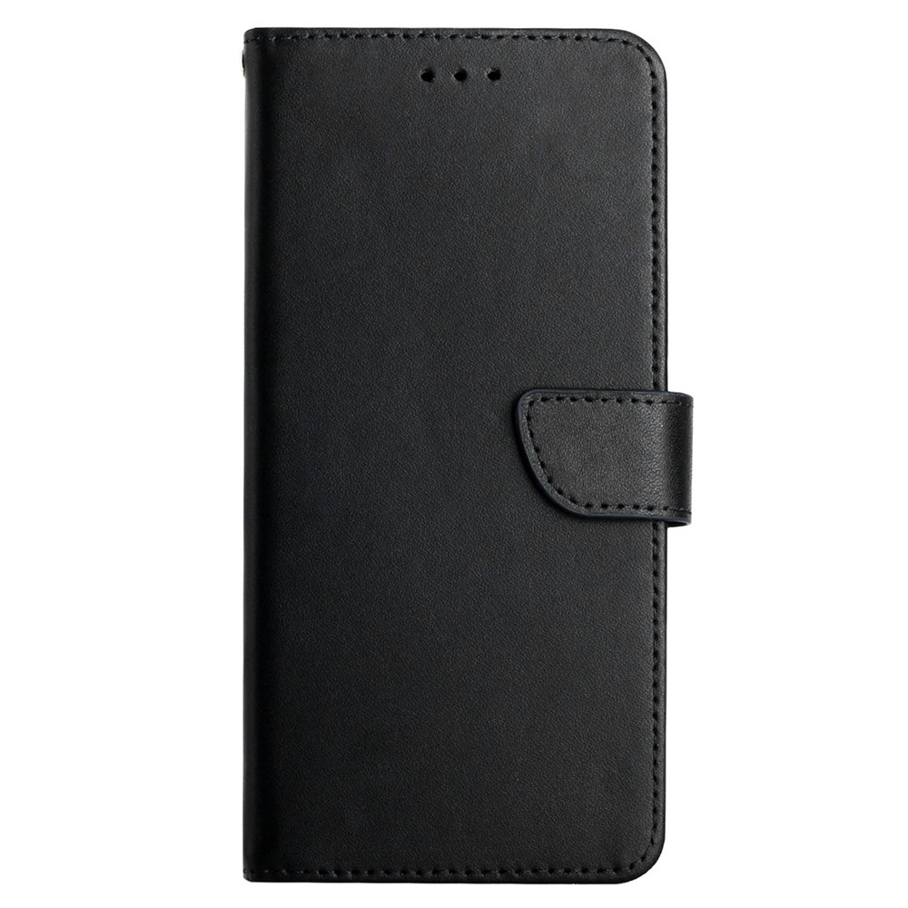 For Xiaomi 12 Ultra 5G / 12S Ultra 5G Genuine Leather Nappa Texture Case Wallet Stand Book Style Phone Cover - Black-9