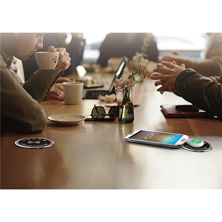 YOGEE RC-MIVI1 Universal Micro USB Qi Wireless Charging Receiver for Samsung Huawei LG etc. - White-10