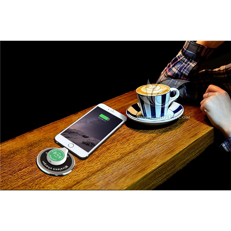 YOGEE RC-MIVI1 Universal Micro USB Qi Wireless Charging Receiver for Samsung Huawei LG etc. - White-11