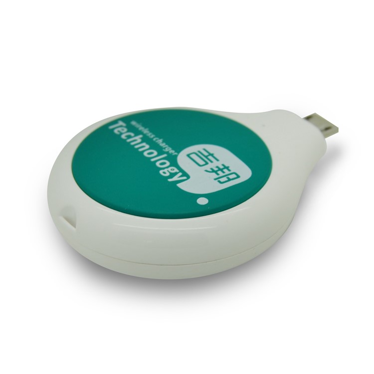 YOGEE RC-MIVI1 Universal Micro USB Qi Wireless Charging Receiver for Samsung Huawei LG etc. - White-2