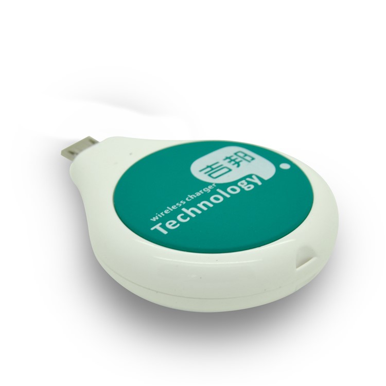 YOGEE RC-MIVI1 Universal Micro USB Qi Wireless Charging Receiver for Samsung Huawei LG etc. - White-3
