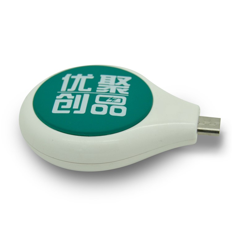 YOGEE RC-MIVI1 Universal Micro USB Qi Wireless Charging Receiver for Samsung Huawei LG etc. - White-4