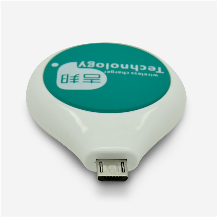 YOGEE RC-MIVI1 Universal Micro USB Qi Wireless Charging Receiver for Samsung Huawei LG etc. - White-7