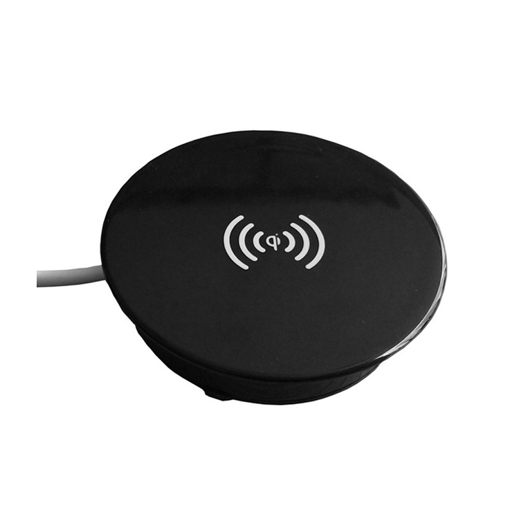 YOGEE ZM-1 Embedded Table Desk Furniture Qi Wireless Charger Charging Pad-4
