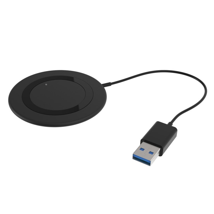 

YOGEE B85 Waterproof Ultra-thin Qi Wireless Charging Pad for Samsung Note 8/S8/S8 Plus etc. - Black