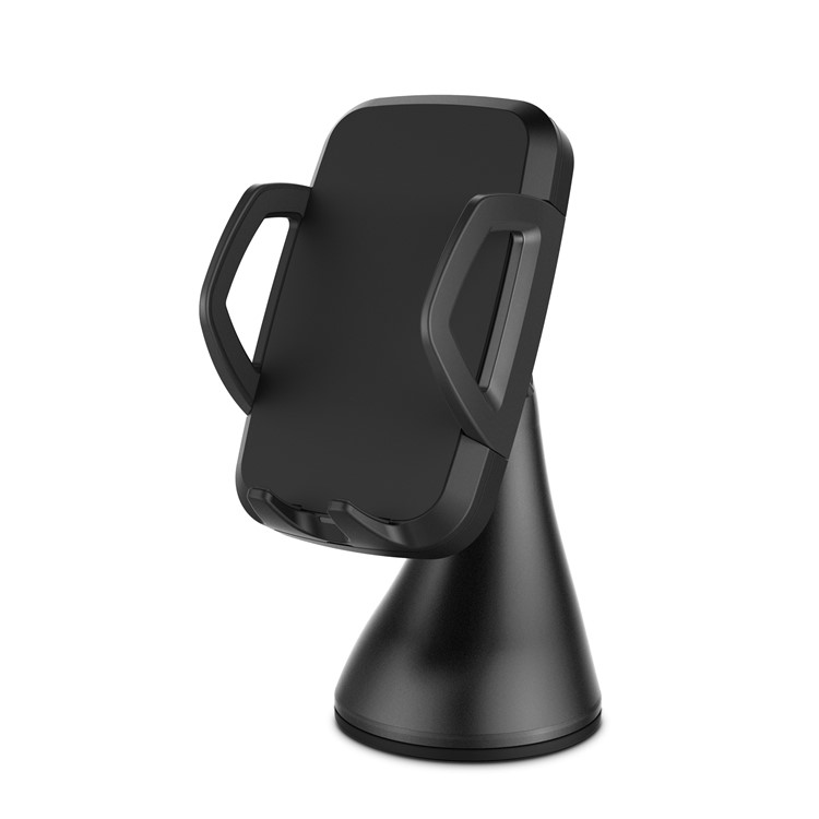 FC38 3-Coil Fast Wireless Charging Car Charger Qi Wireless Charging Cradle with Suction Cup / Car Air Vent Clip-2
