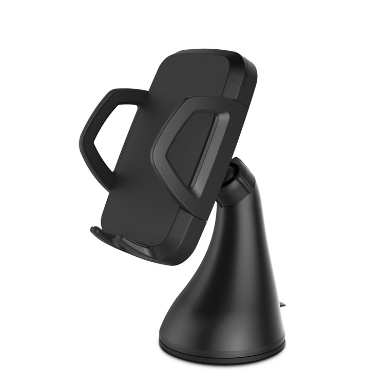 FC38 3-Coil Fast Wireless Charging Car Charger Qi Wireless Charging Cradle with Suction Cup / Car Air Vent Clip-4