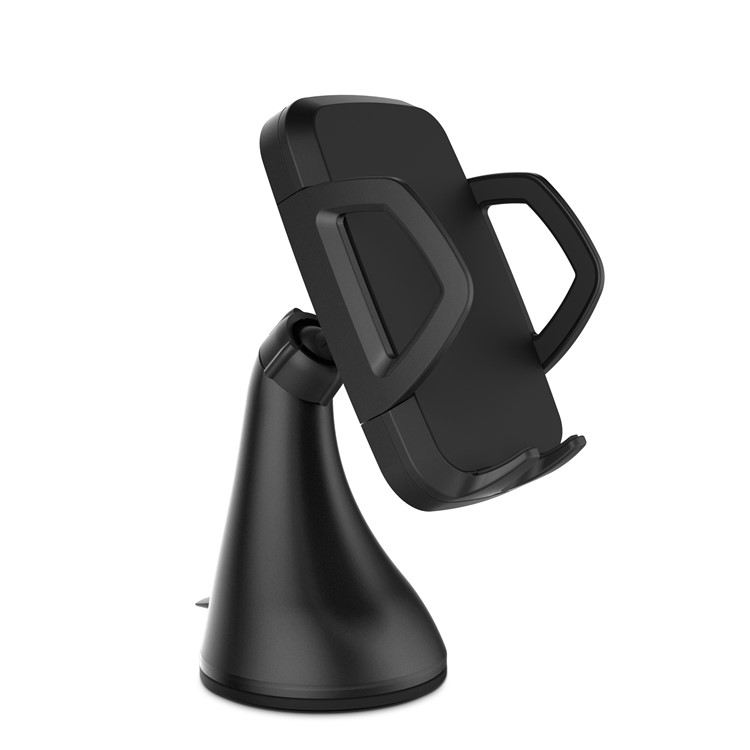 FC38 3-Coil Fast Wireless Charging Car Charger Qi Wireless Charging Cradle with Suction Cup / Car Air Vent Clip-5