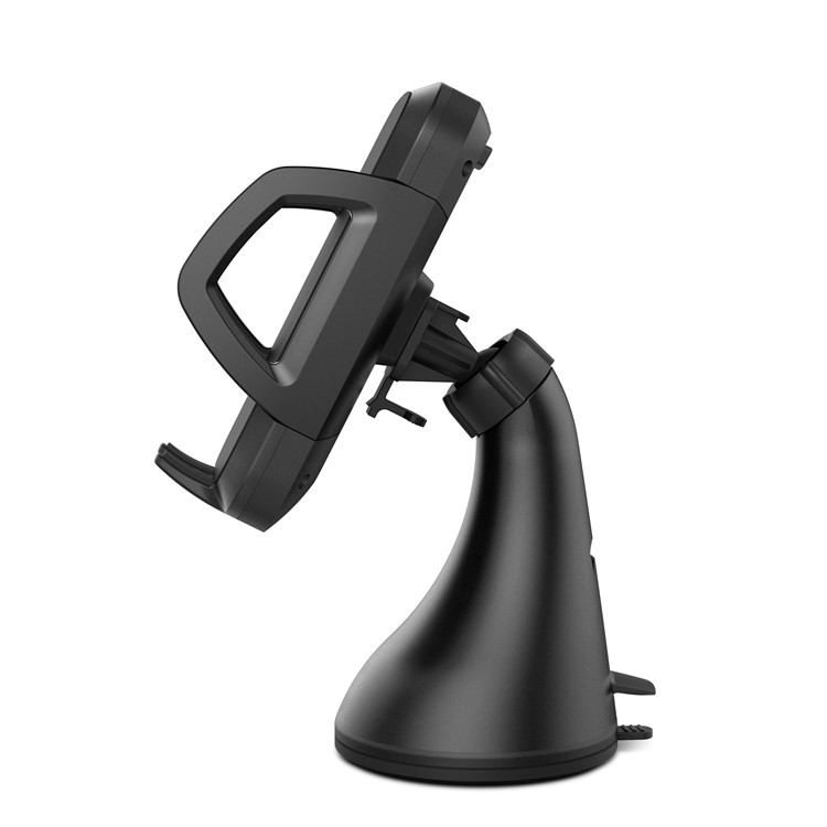FC38 3-Coil Fast Wireless Charging Car Charger Qi Wireless Charging Cradle with Suction Cup / Car Air Vent Clip-9