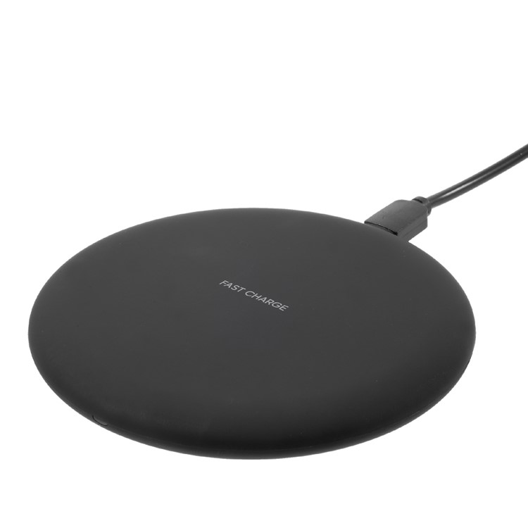 Modische Runde Form Tragbare Qi Standard Wireless Ladegerät Modische Runde Form Tragbare Qi Standard Wireless Ladegerät