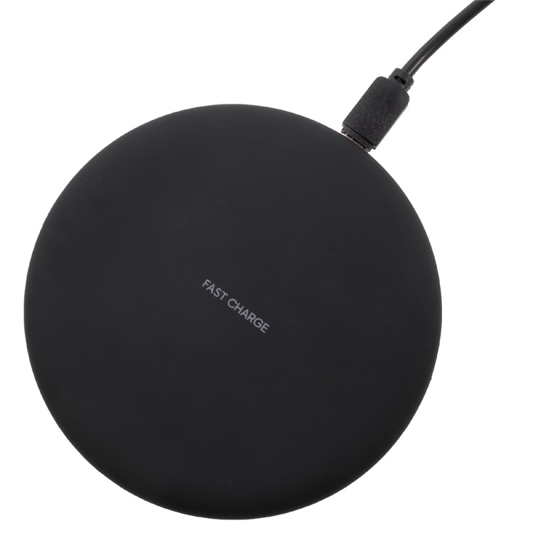 Modische Runde Form Tragbare Qi Standard Wireless Ladegerät Modische Runde Form Tragbare Qi Standard Wireless Ladegerät