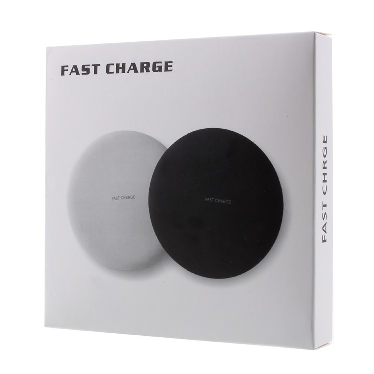 Modische Runde Form Tragbare Qi Standard Wireless Ladegerät Modische Runde Form Tragbare Qi Standard Wireless Ladegerät