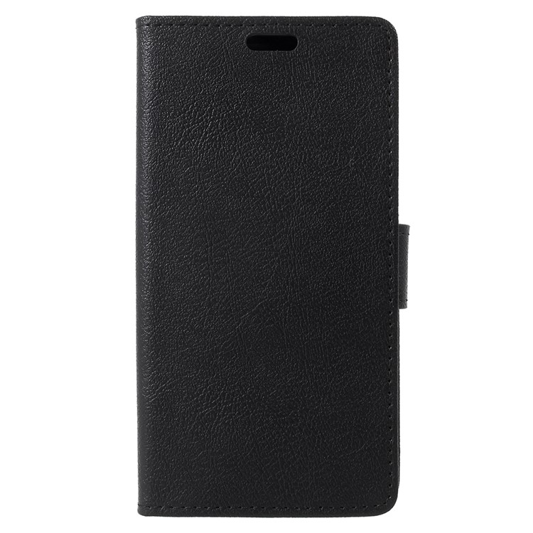 Protective Wallet PU Leather Case with Stand for Alcatel U5 HD - Black-2