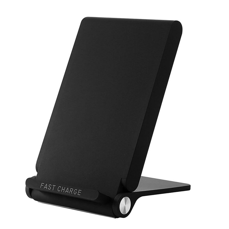 3-Coil Qi Wireless Charging Stand Foldable Wireless Charging Pad for iPhone X/8/8 Plus, Samsung Note 8/S8-10