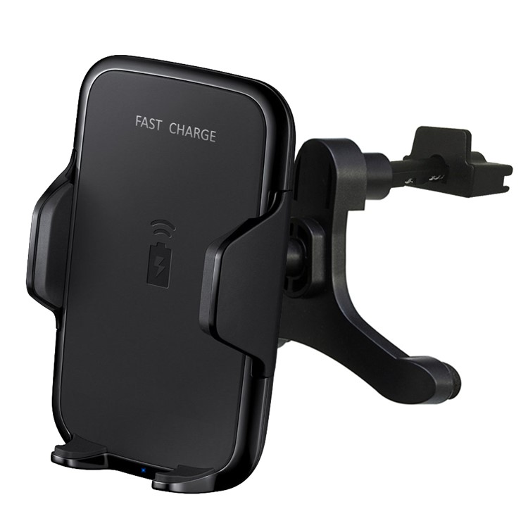 GY-A10 Car Air Vent Mount Holder Qi Wireless Charger for iPhone X/8 Plus/8 Etc.-2