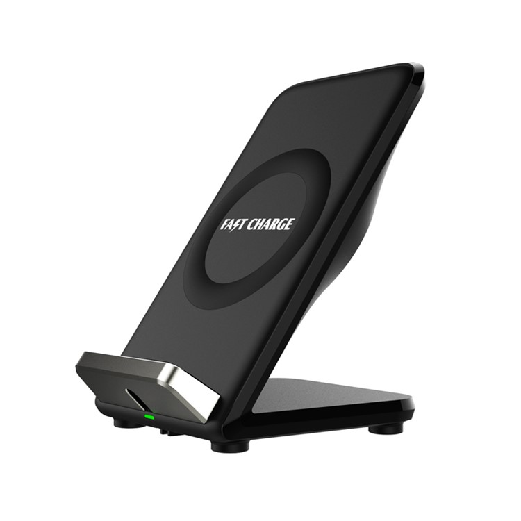 GY-F18 Quick Charge 2.0 Plastic Fast Wireless Charger for iPhone 8/8 Plus/Samsung Galaxy S8/S7/S6 Etc-1