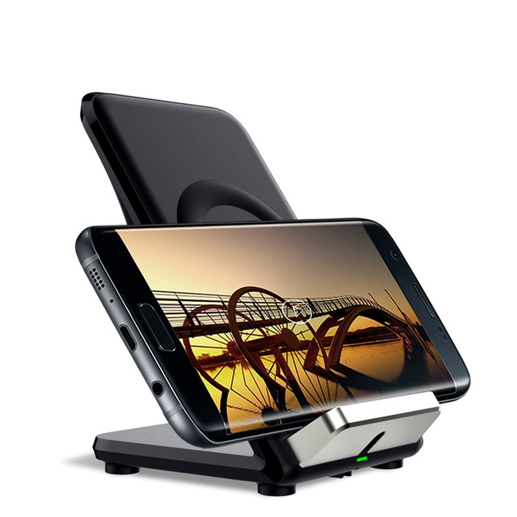 GY-F18 Quick Charge 2.0 Plastic Fast Wireless Charger for iPhone 8/8 Plus/Samsung Galaxy S8/S7/S6 Etc-4