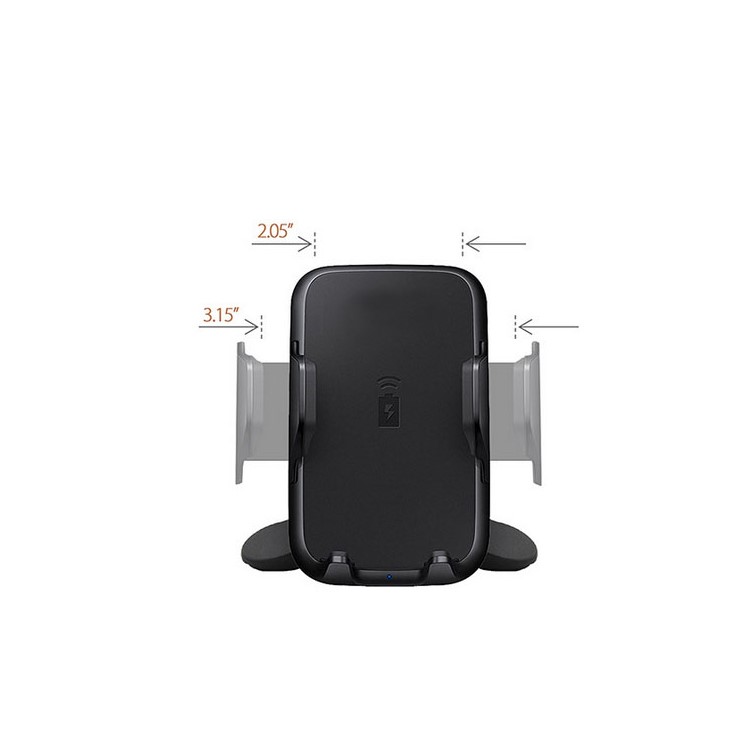 GY-A10 360 Degree Rotation Qi Wireless Charging Dock Car Air Vent Mount Holder for iPhone X/8 Plus/8 Etc.-11