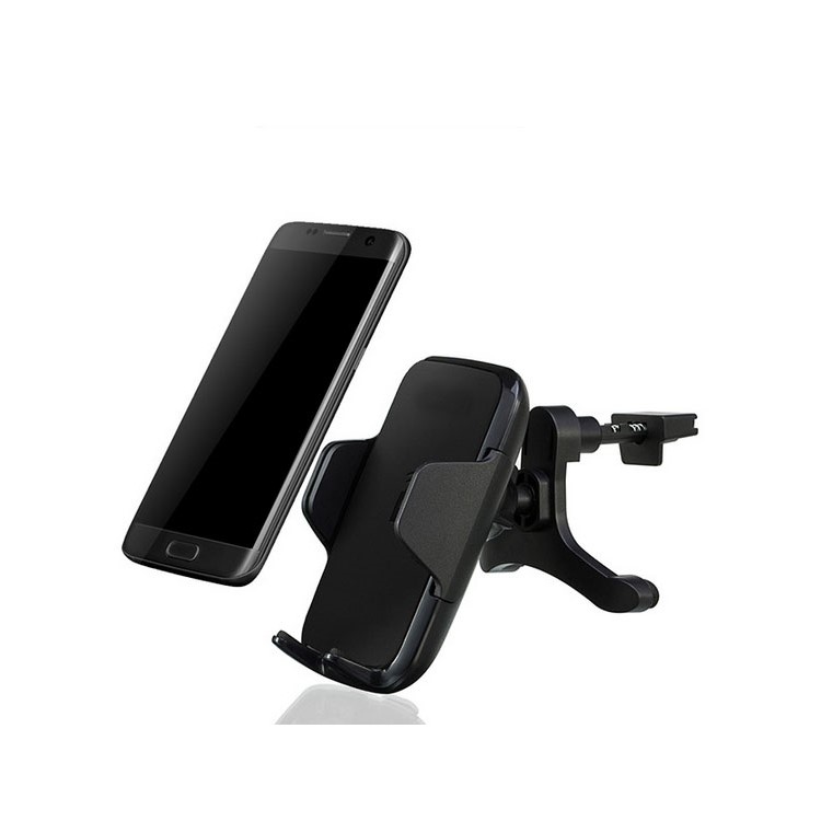 GY-A10 360 Degree Rotation Qi Wireless Charging Dock Car Air Vent Mount Holder for iPhone X/8 Plus/8 Etc.-7