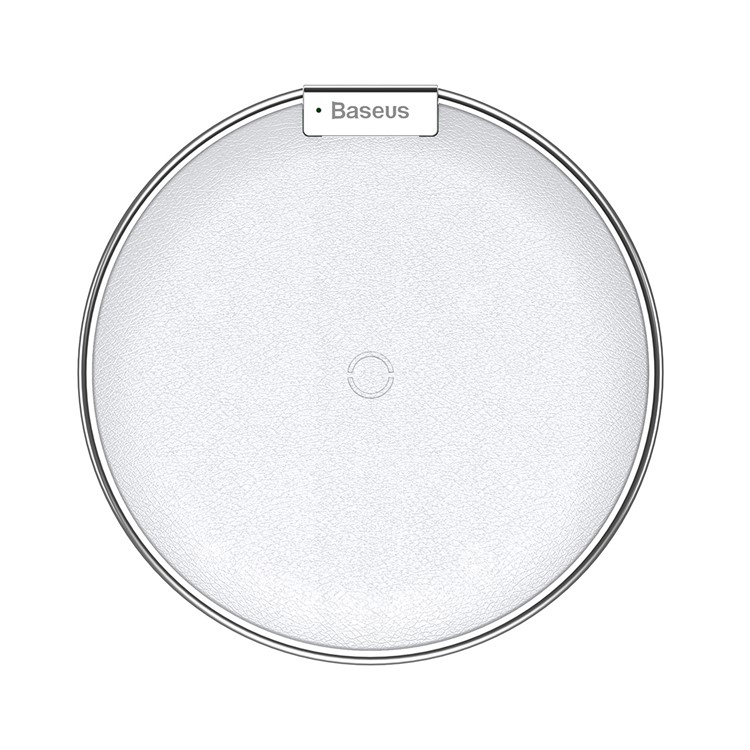 BASEUS IX Wireless Charge Pad Desktop Charge Pad for iPhone X/8/8 Plus, Samsung Note 8 - Silver Color-1