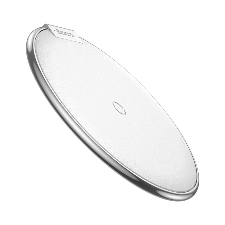 BASEUS IX Wireless Charge Pad Desktop Charge Pad for iPhone X/8/8 Plus, Samsung Note 8 - Silver Color-2
