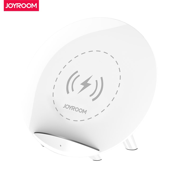 

JOYROOM K10 Round Slim Qi Wireless Charger Mat for iPhone X / Samsung Galaxy Note 8 Etc - White