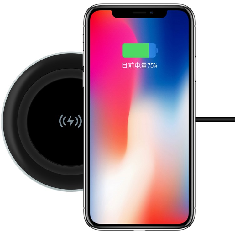 

MOMAX Q. Пэд Минимальная 3 Беспроводная Зарядная Док-станция Для Iphone 8/8 Плюс / Галактика Samsung Note 8 И Т. Д. - Черный