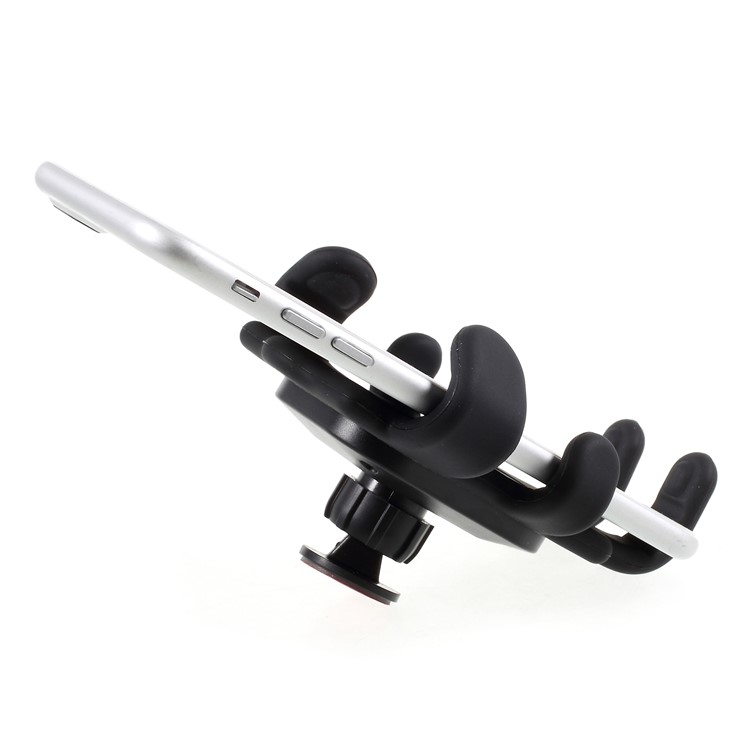 LP-801 Universal Dual Mount Qi Wireless Car Charger Dock Car Mount Phone Holder for iPhone X/8/8 Plus, Holder Width: 7-9cm-4