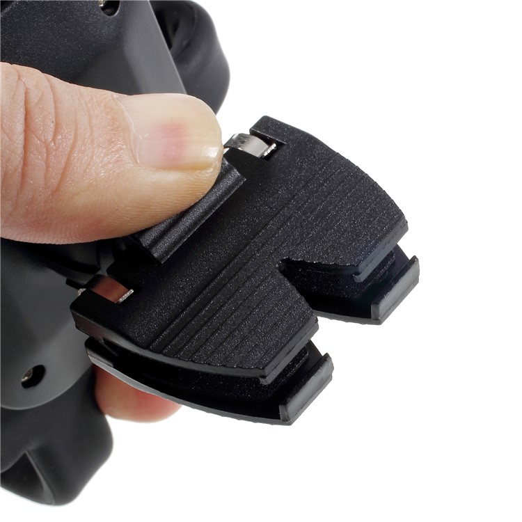 LP-801 Universal Dual Mount Qi Wireless Car Charger Dock Car Mount Phone Holder for iPhone X/8/8 Plus, Holder Width: 7-9cm-8