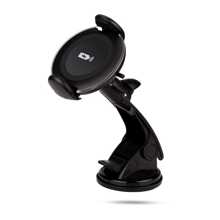 WH-07 Multi-purpose Fast Wireless Charger Qi Wireless Charging Stand Dock for iPhone X/8/8 Plus-4