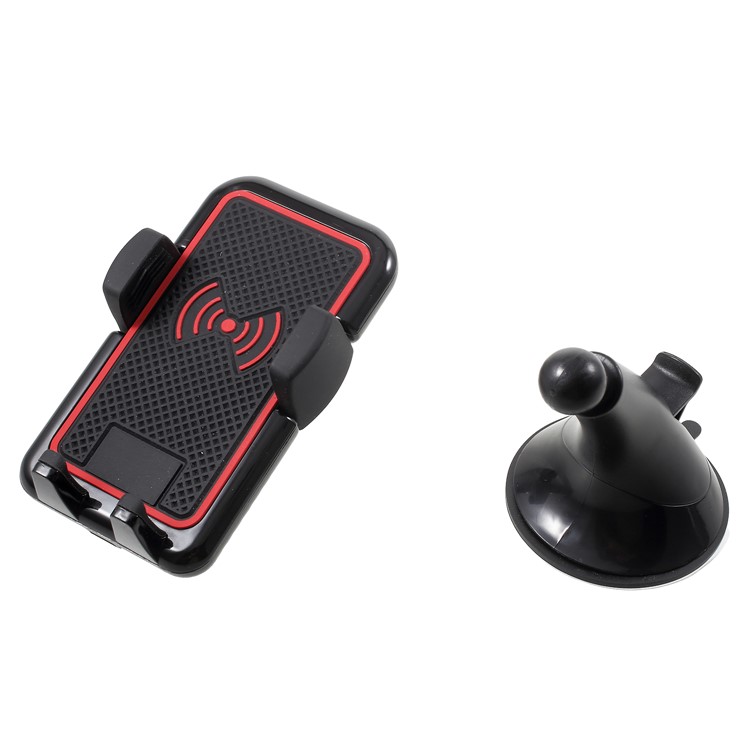 Qi Wireless Magnetic Induction Charging Gravity Air Vent Car Mount Smartphone Holder for iPhone Samsung-11