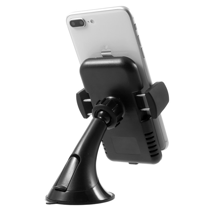 Qi Wireless Magnetic Induction Charging Gravity Air Vent Car Mount Smartphone Holder for iPhone Samsung-5