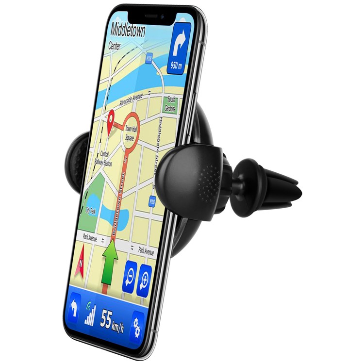 MOMAX Q.Car Qi Wireless Charging Air Vent Car Mount Smartphone Holder for iPhone Samsung - Black-14