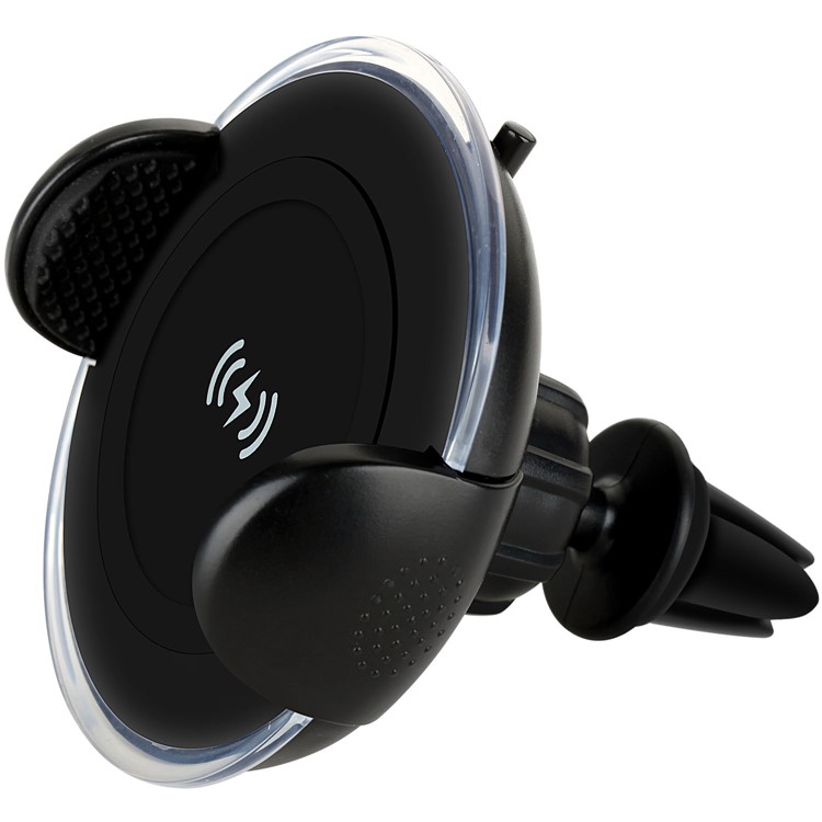 MOMAX Q.Car Qi Wireless Charging Air Vent Car Mount Smartphone Holder for iPhone Samsung - Black-6