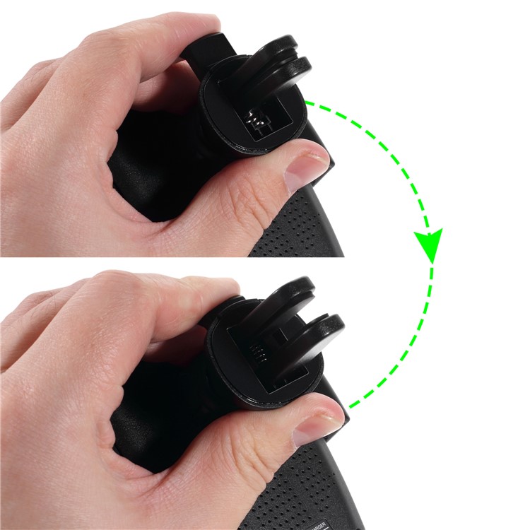 360 Degree Rotary Gravity Car Air Vent Mount Qi Wireless Charging Holder for iPhone X/8/8 Plus Etc.-5