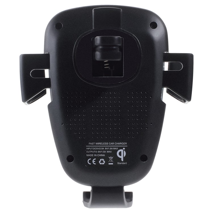 360 Degree Rotary Gravity Car Air Vent Mount Qi Wireless Charging Holder for iPhone X/8/8 Plus Etc.-9