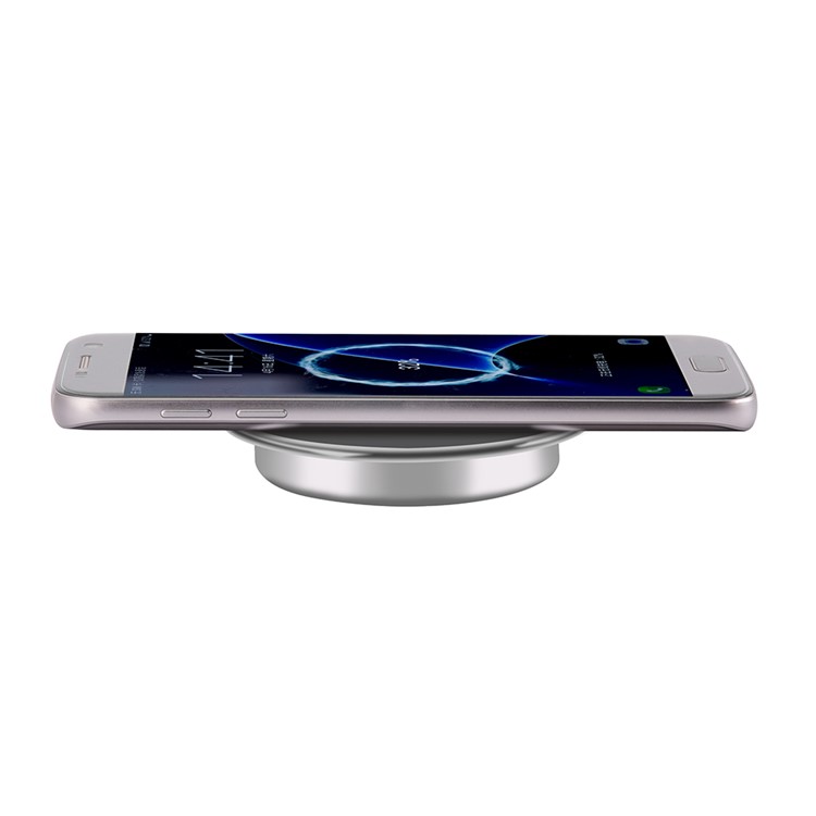 T7S Qi Wireless Charger Pad Grommet Hole in Desk Charging for iPhone 8/8 Plus Etc.-4