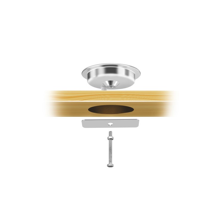 T7S Qi Wireless Charger Pad Grommet Hole in Desk Charging for iPhone 8/8 Plus Etc.-8