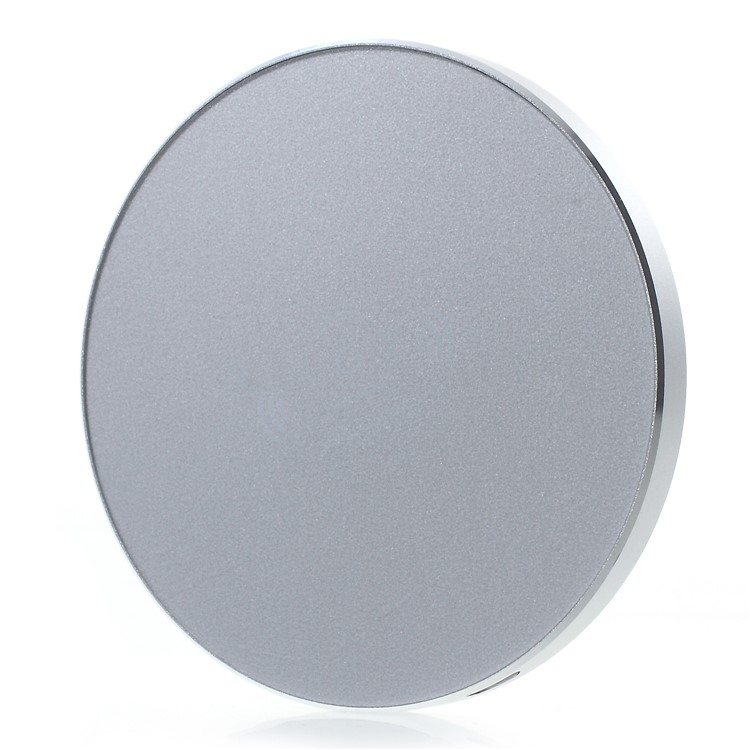 WUW C64 Portable 10W Alloy Wireless Charging Pat for iPhone X / Samsung Galaxy Note 8 Etc. - Silver-4