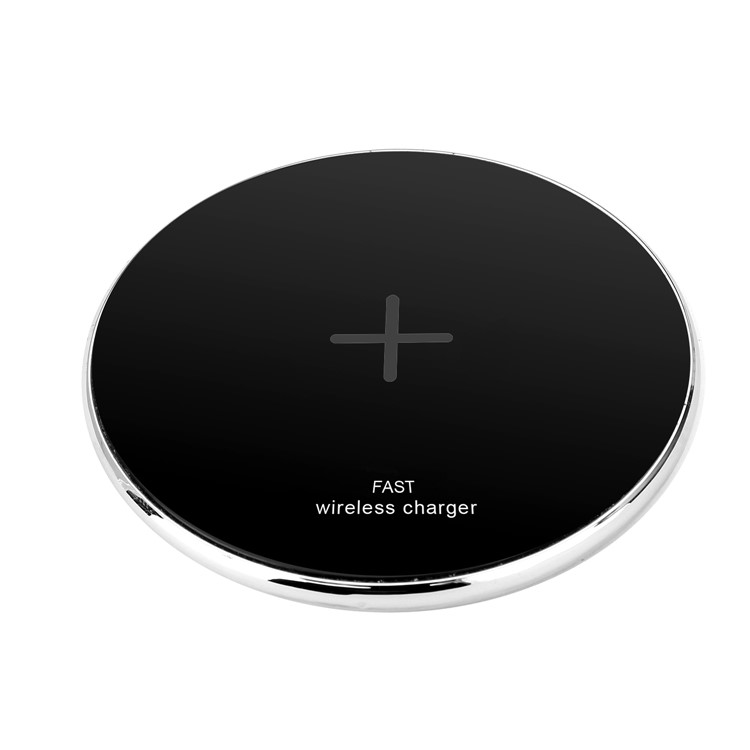 N300 Fast Wireless Charger Qi Wireless Charging Pad for iPhone 8/Samsung Galaxy S8 etc. - Black-6
