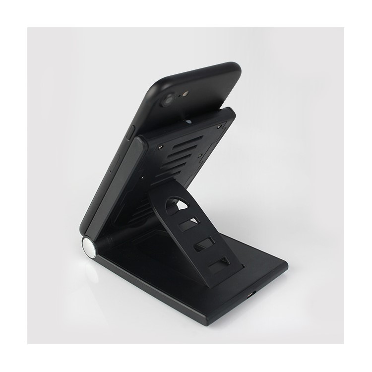 Q11 Foldable Qi Wireless Charger Stand Dock for iPhone X / 8 / Samsung Galaxy S8 - Black-3