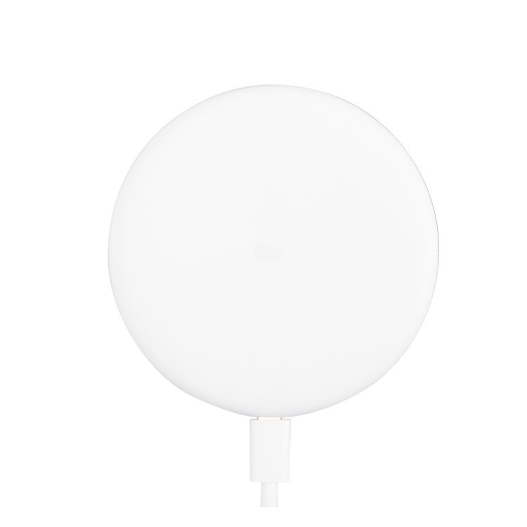 XIAOMI Ultra-thin Round Qi Wireless Charging Pad for Xiaomi iPhone Samsung Etc. - White-7